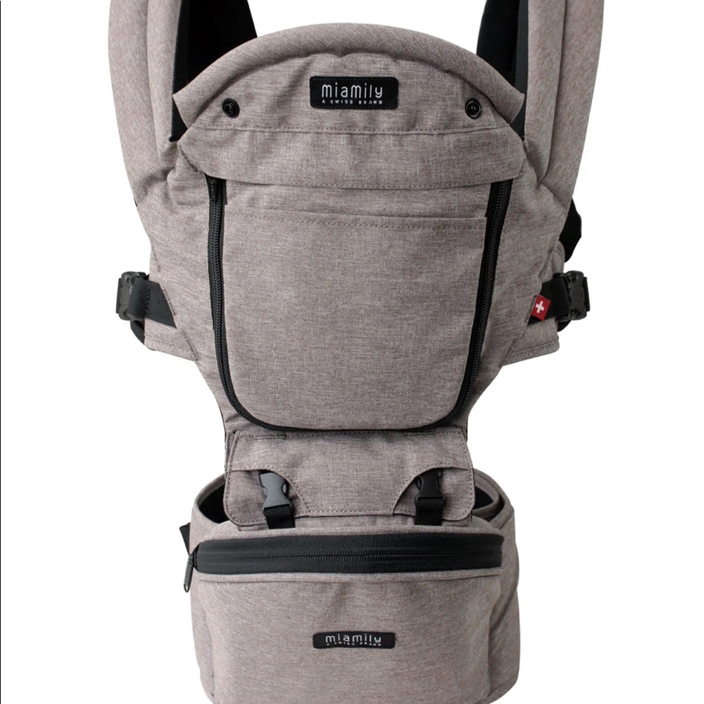 MiaMily Hipster Plus carrier + newborn insert
